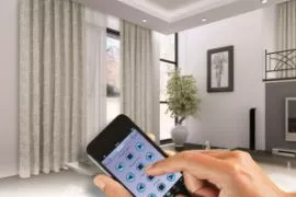 Automatic Double Curtains