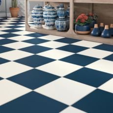 Checkerboard Luxury Vinyl Tile
