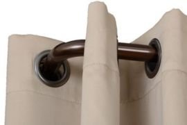 Curved Curtain Rods