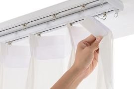 Double Curtains Rails