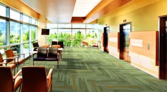Floral Office Carpets