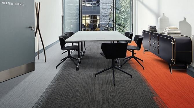 Floral Office Carpets