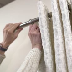 Gauze Curtain Rods