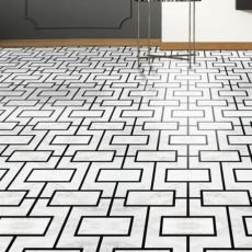 Geometric Luxury Vinyl Tile