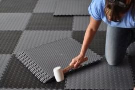 Interlocking LVT