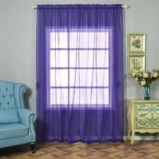 Organza Curtain Rods
